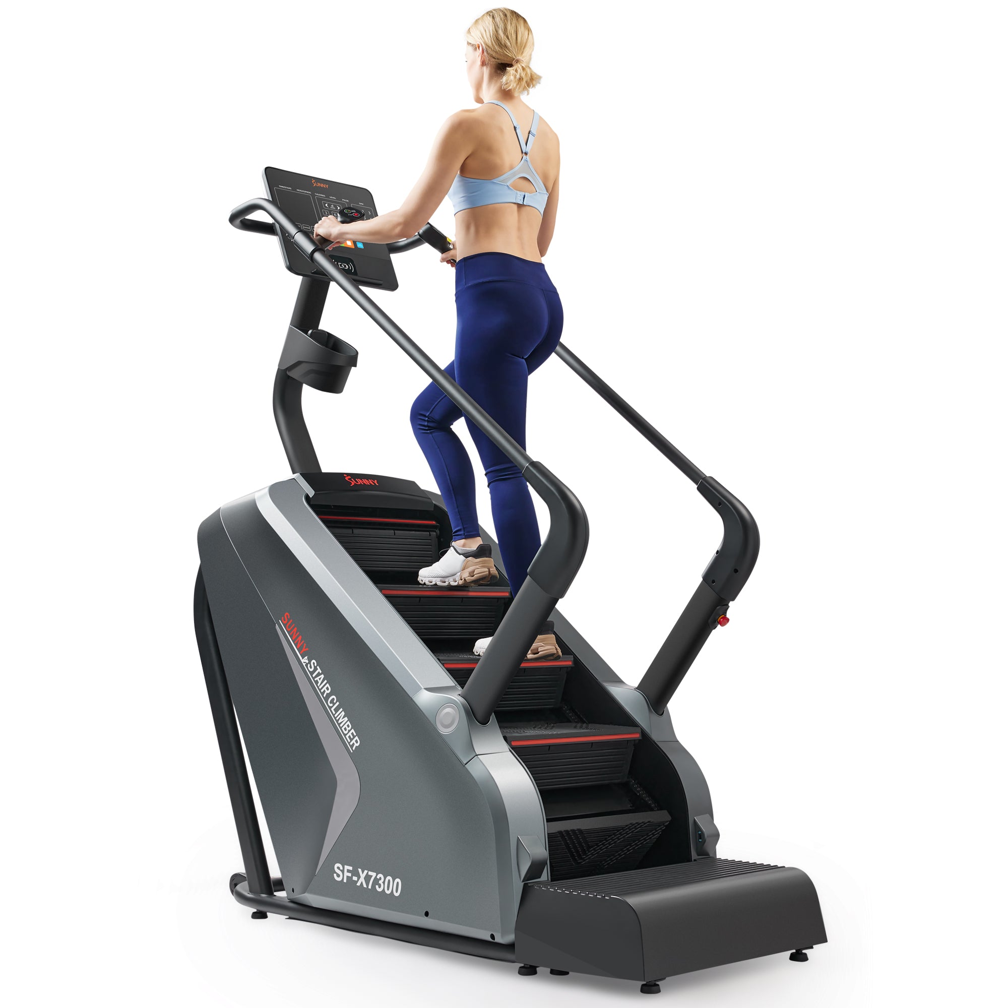 Sunny Health Fitness Premium Stepper Stair Climber SF X7300 Wellbots Free Shipping