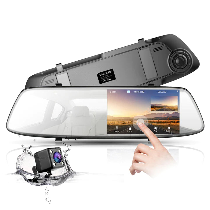 Campark C350 4K+1080P WIFI Front And Rear USB Charging Dash Cam