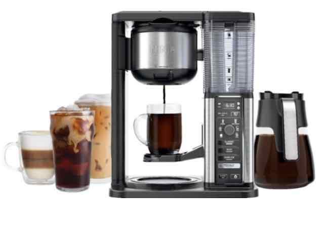 Ninja CE251 Programmable Brewer, with 12-cup Glass Carafe, Black