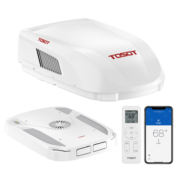 TOSOT - 15,000 BTU RV Air Conditioner with Heat Pump