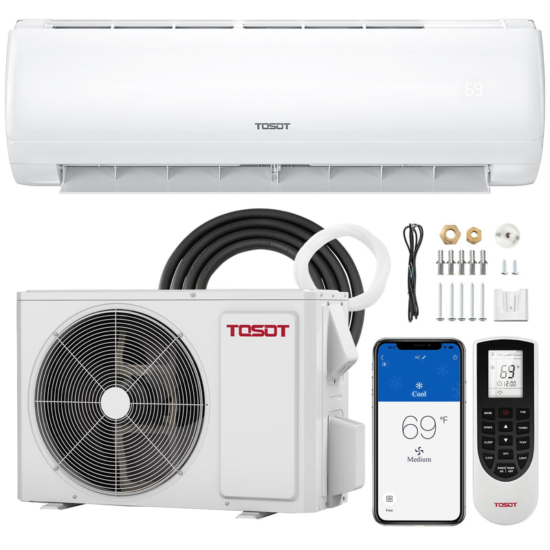 TOSOT - 18,000 BTU Mini-Split Heat Pump Air Conditioner-230V