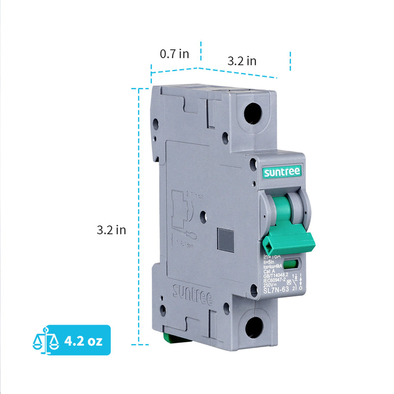 Renogy Suntree 32A 1P Miniature Circuit Breaker