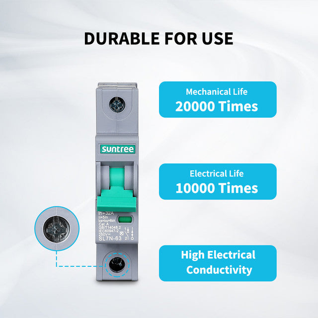 Renogy Suntree 32A 1P Miniature Circuit Breaker