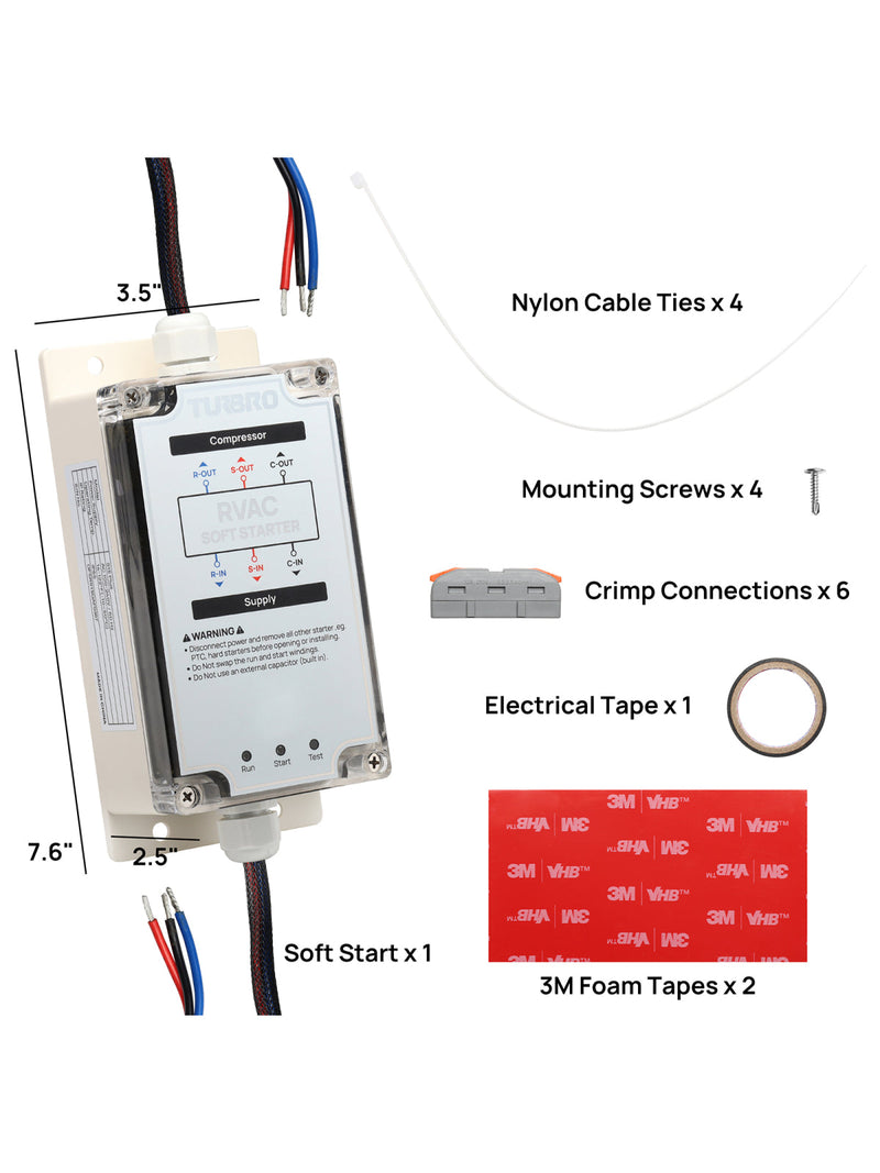 TOSOT - Soft Start Kit for RV AC