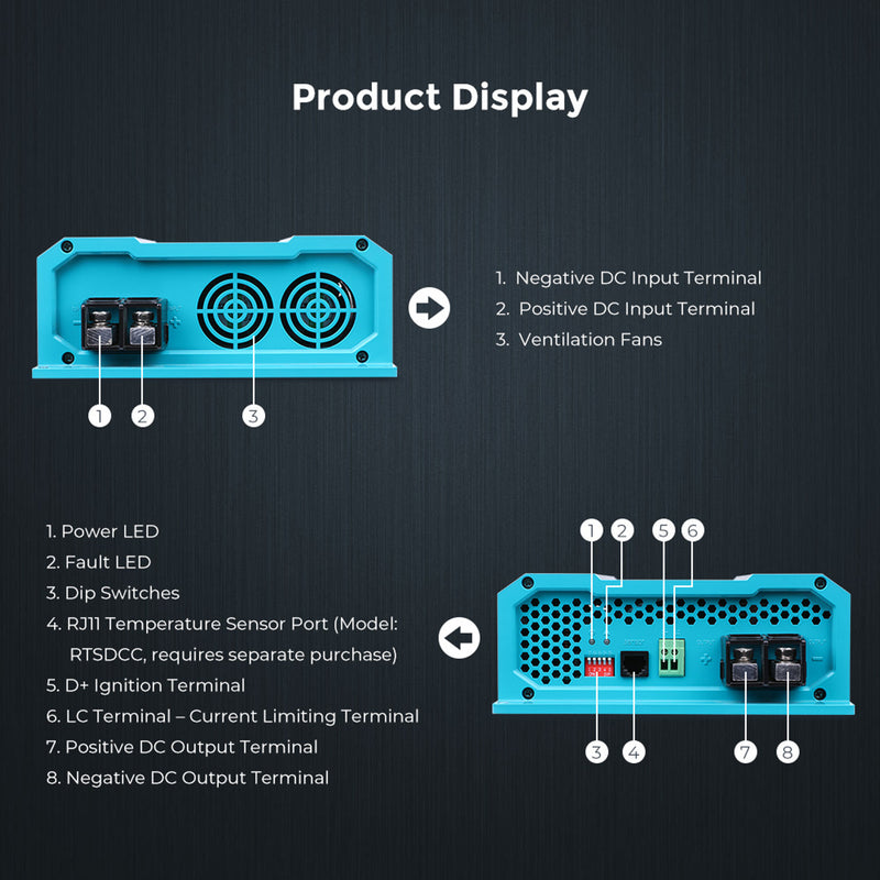 Renogy 20A DC to DC Battery Charger