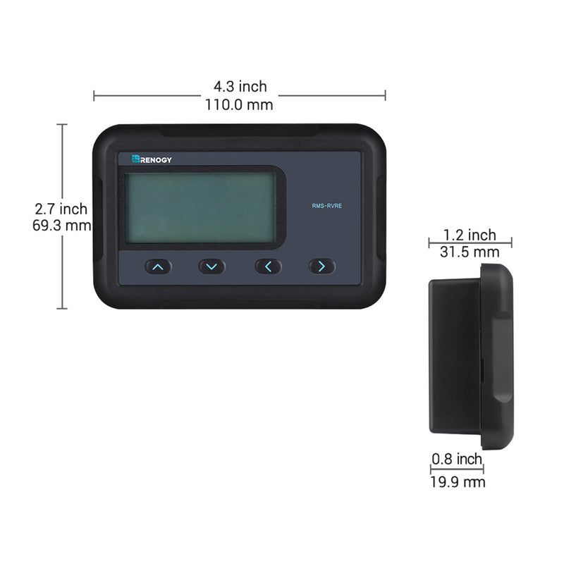 Renogy RMS-RVRE-Renogy Rover Elite Remote Monitor