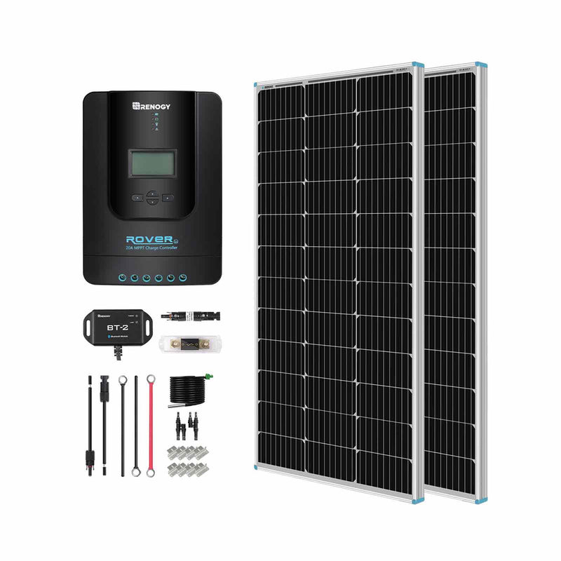 Renogy 200 Watt 12 Volt Solar Premium Kit