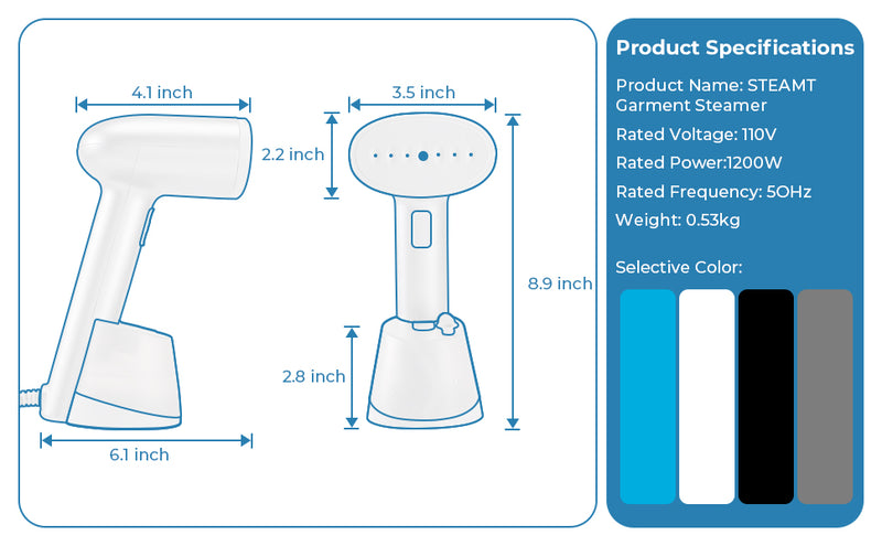 STEAMIT Portable Handheld Clothes Steamer