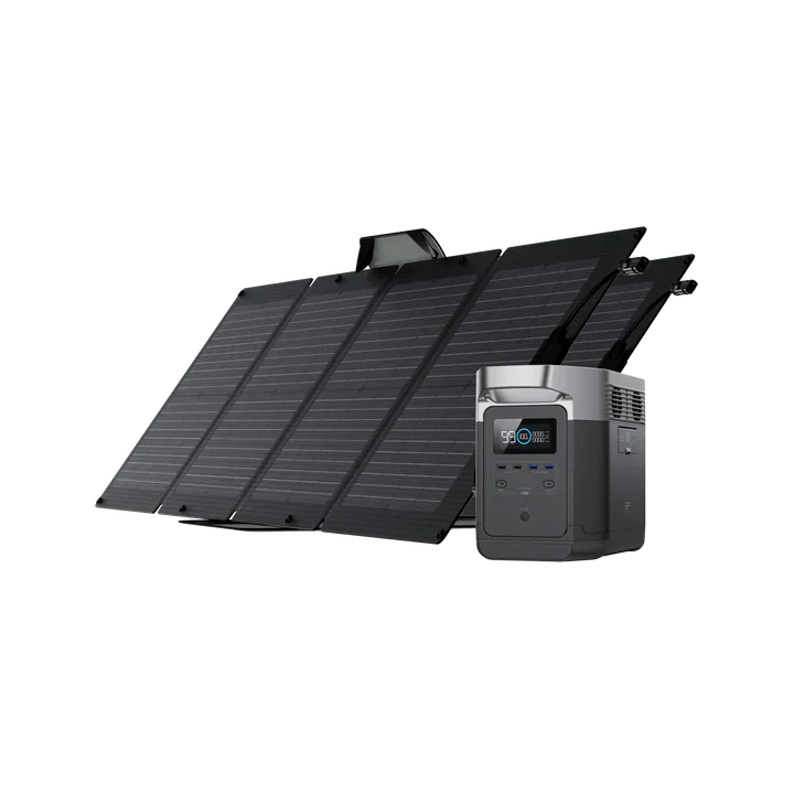 Special Bundle: EcoFlow DELTA 2 Portable Power Station & 2 x 110W Portable Solar Panels