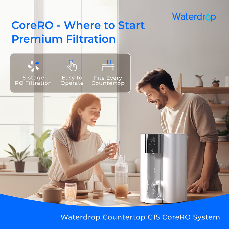 Waterdrop - Sistema de ósmosis inversa para agua caliente instantánea C1H 