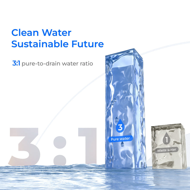 Waterdrop - Sistema de ósmosis inversa para agua caliente instantánea C1H 