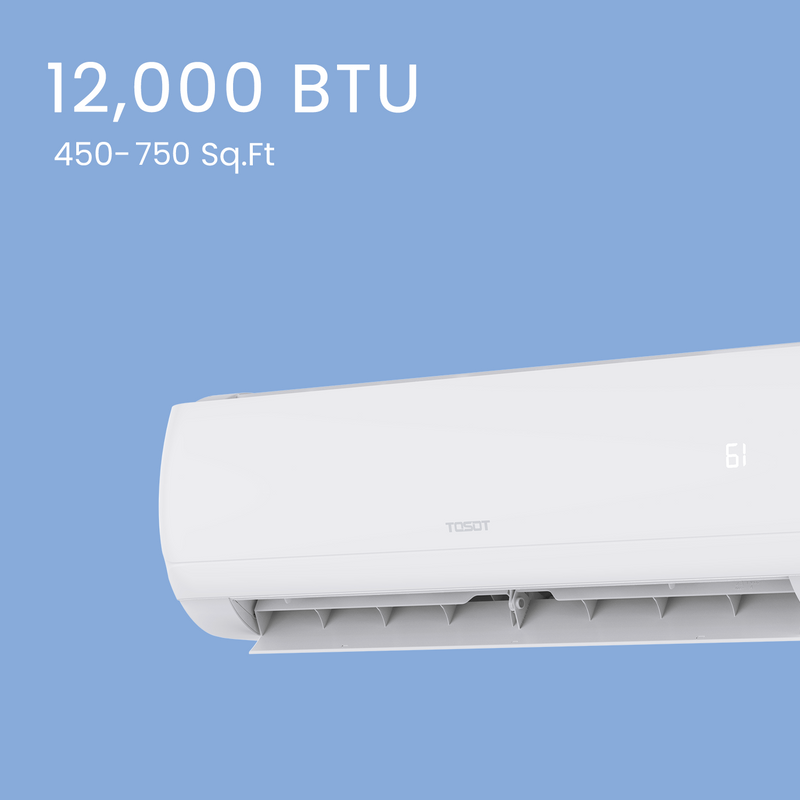 TOSOT - 12,000 BTU Mini-Split Heat Pump Air Conditioner-230V