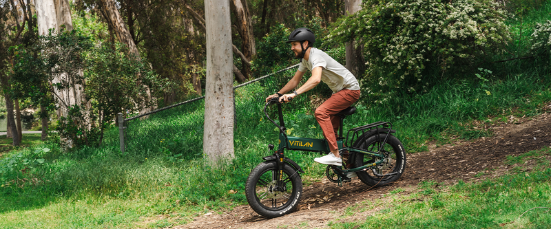 VITILAN I7 Pro 3 Folding Full Suspension Electric Bike