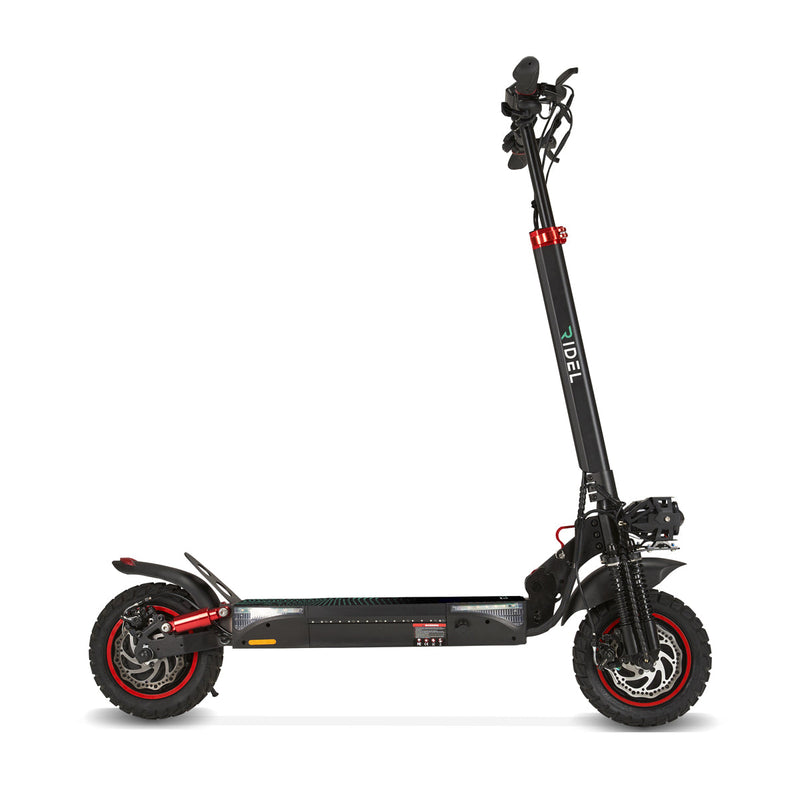 Potente patinete eléctrico Ridel RS 1600W con suspensión total y dos motores