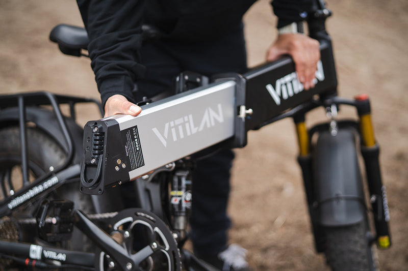 VITILAN I7 Pro 3 Folding Full Suspension Electric Bike