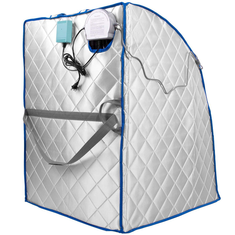 Durasage Health - Infrared Heated Personal Sauna with Air Ionizer Generator, 5+ Temperature Levels & up to 30 minutes