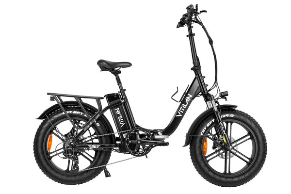 VITILAN U7 Step-thru Foldable Fat Tire Electric Bike