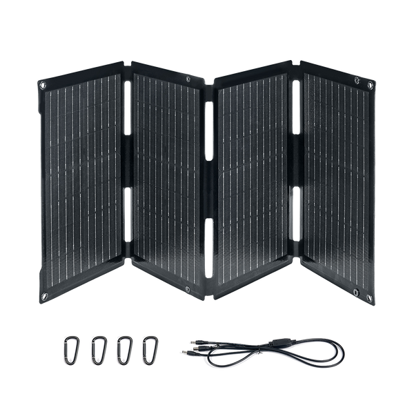 BougeRV 50W Fiberglass Flexible Portable Solar Panel