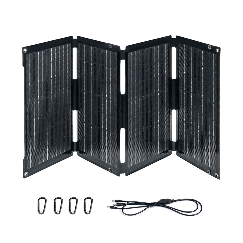 BougeRV 50W Fiberglass Flexible Portable Solar Panel