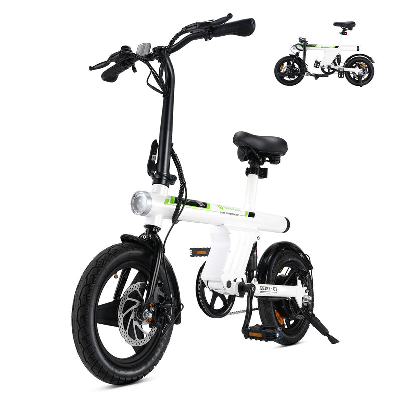 Bicicleta eléctrica plegable isinwheel U1 para adultos y adolescentes