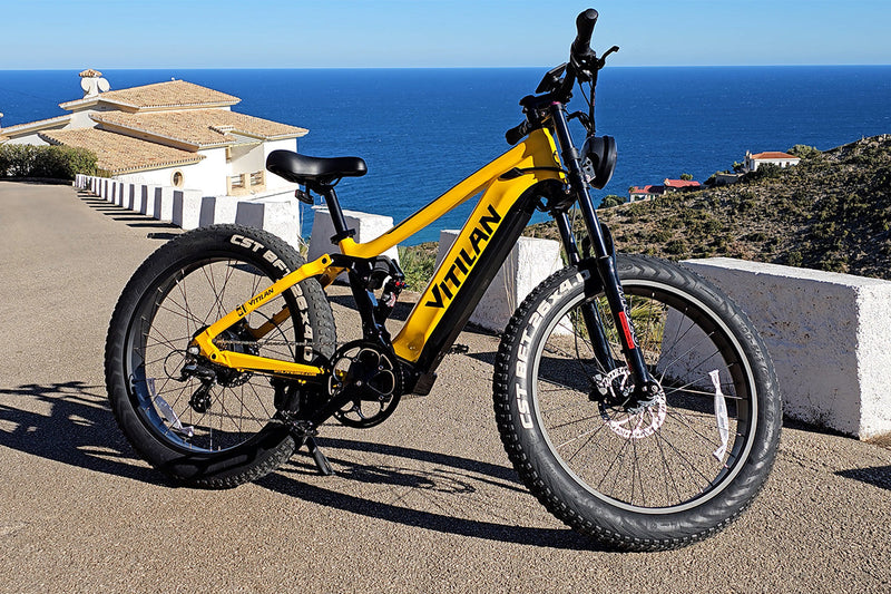 VITILAN T7 Full Suspension Mountain E-bike