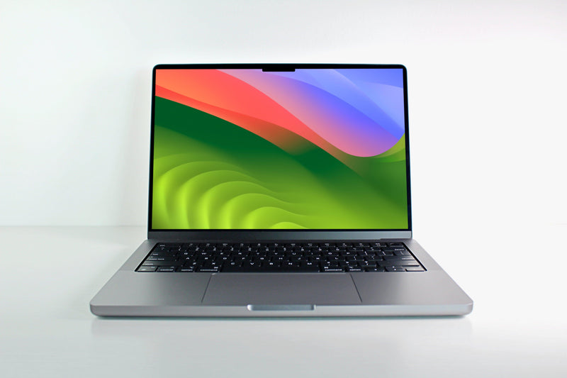 MacBook Pro 2021 de Apple de 14 pulgadas con procesador M1 Max de 10 núcleos y GPU de 32 núcleos, hasta 64 GB de RAM y SSD de 8 TB | Gris espacial