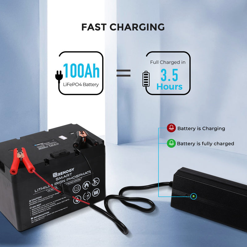 Renogy 20A AC-DC Battery Charger (G2 Version)