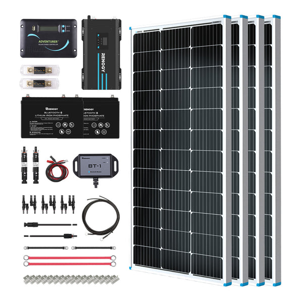 Kits de inicio Renogy 400W