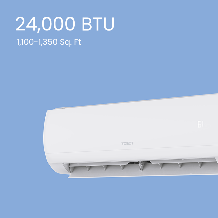 TOSOT - 24,000 BTU Mini-Split Heat Pump Air Conditioner-230V