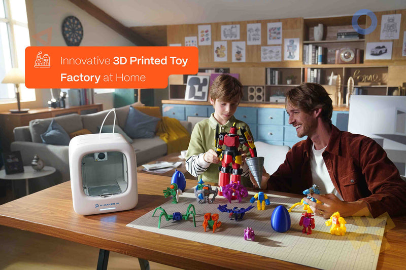 AOSEED X-MAKER JOY: A Smart 3D Printer for Kids Creating Endless Toys