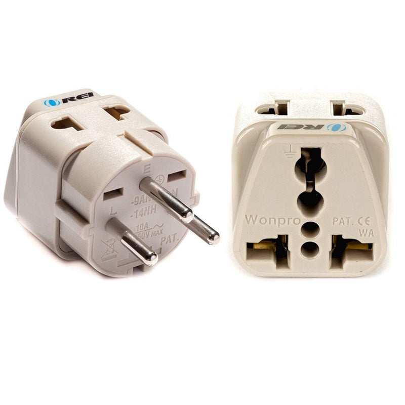 Gaza, IsraelTravel Adapter - 2 in 1 - Type H - Compact Design (DB-14)