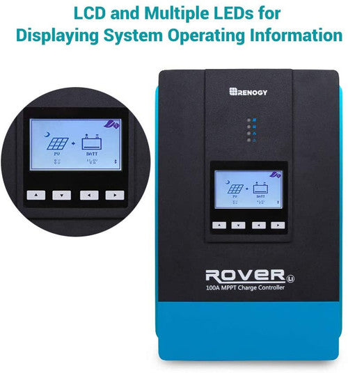 Renogy 100A Solar Charge Controller with Core