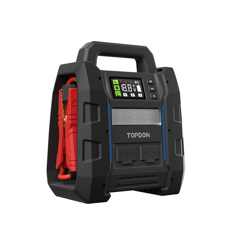 TOPDON - V4500Plus 2-in-1 4500 Peak Amp Jump Starter and Battery/System