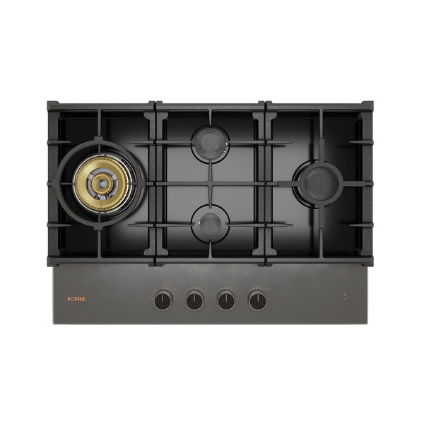 FOTILE - Serie de cocinas a gas de tres anillos con vidrio templado de 30" | GLG30401