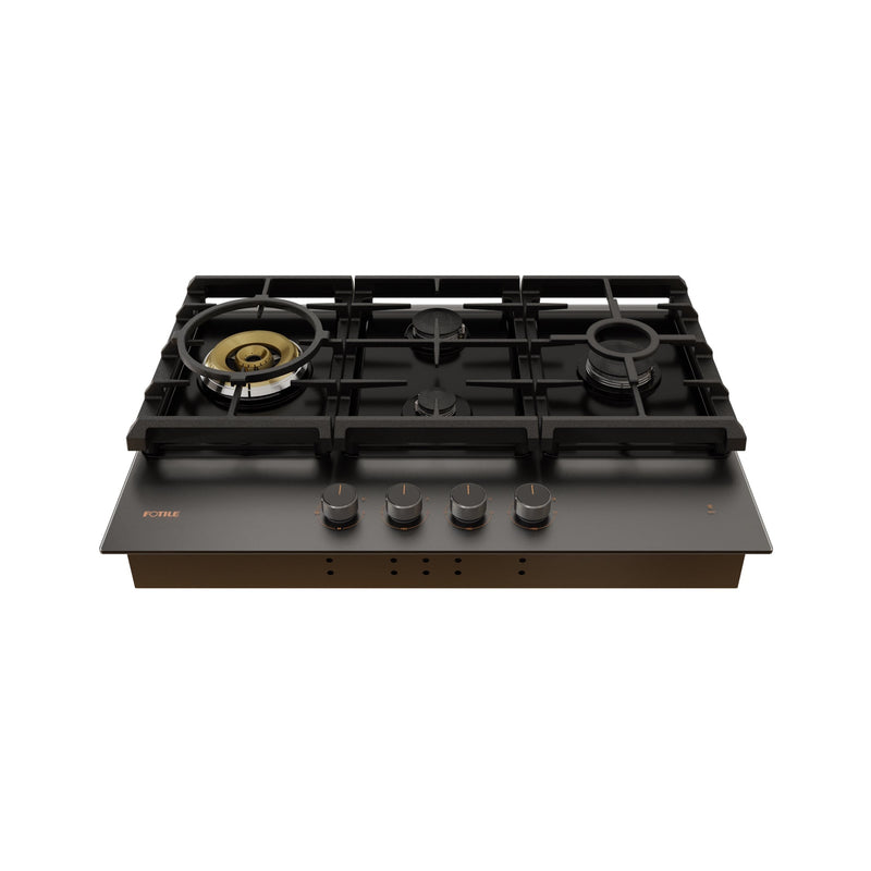 FOTILE - Serie de cocinas a gas de tres anillos con vidrio templado de 30" | GLG30401