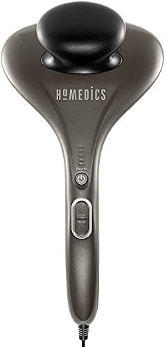 Homedics Vibration Neck Massager Soothing Heat Portable Battery Power Or AC  Adpt
