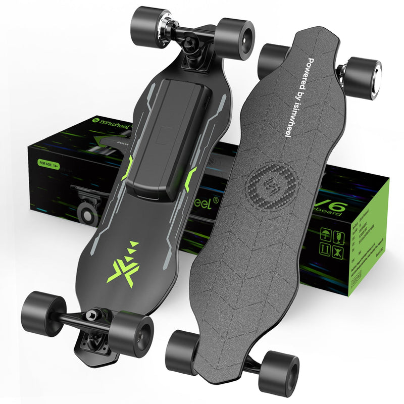 Patineta eléctrica isinwheel V6 con control remoto