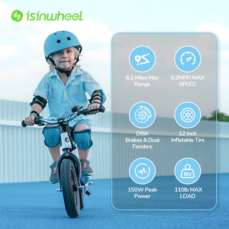 Bicicleta eléctrica para niños isinwheel SK12