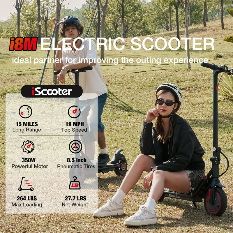 Patinete eléctrico iScooter para adultos - i8M