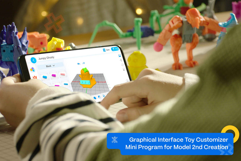 AOSEED X-MAKER JOY: A Smart 3D Printer for Kids Creating Endless Toys