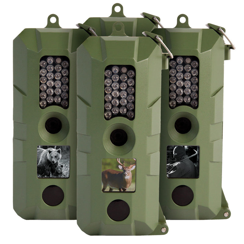 Bresser 5 Megapixel Game Camera - 4 Pack