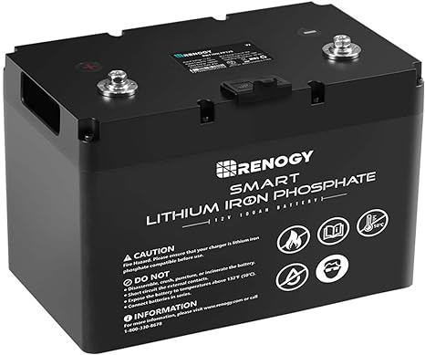 RENOGY (Inhouse pro series) smart lithium batteries with BT and self-heating function