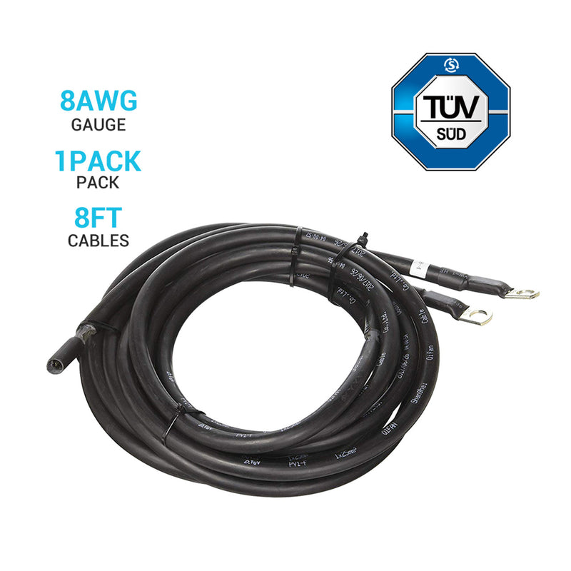 Renogy TRAYCB-8FT-8 8AWG Wire Copper Tray Cable