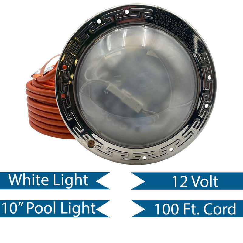 LUZ LED PARA PISCINA INTELLIBRITE ARCH BLANCA DE 12 V, CABLE DE 100', 26 W