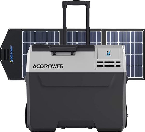 Frigorífico de batería Acopower
 Paquete de 40/42 cuartos con panel