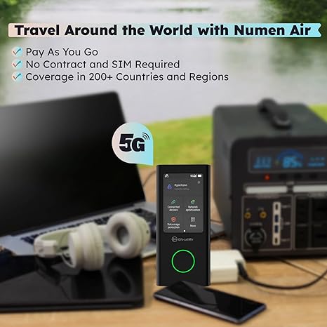 GlocalMe Numen Air – World First Global 5G Mobile WiFi