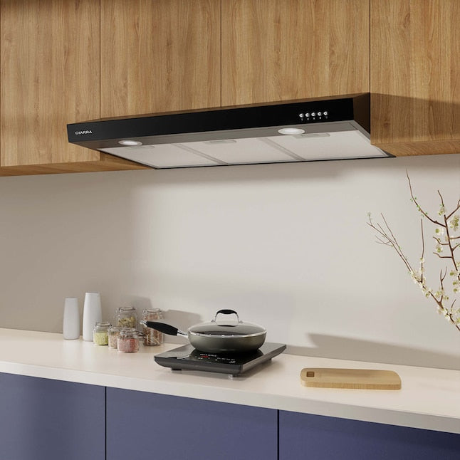 CIARRA 30 Inch Under Cabinet Range Hood CAB75905-OW