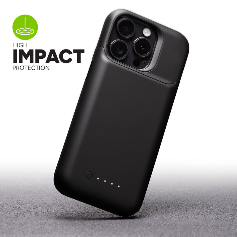 Mophie - Juice Pack Battery Case For Apple Iphone 15 Pro - Black