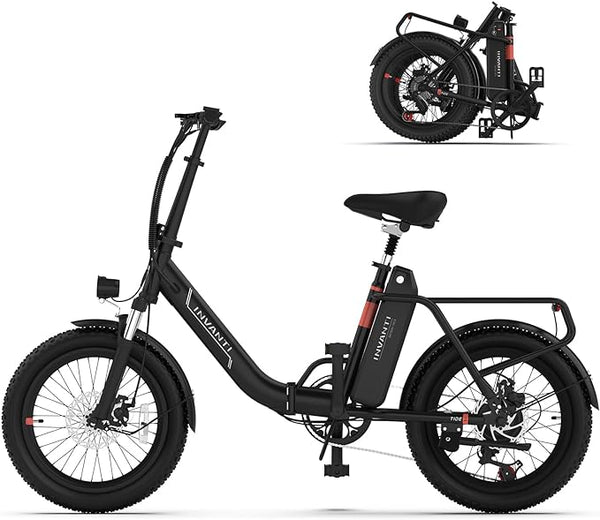 Bicicleta eléctrica Invanti Tide 2 con neumáticos gruesos