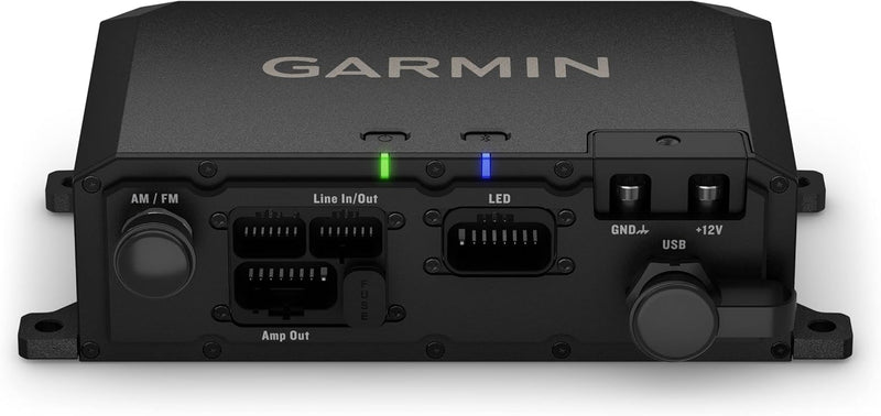 Caja de audio Garmin Tread con controlador LED